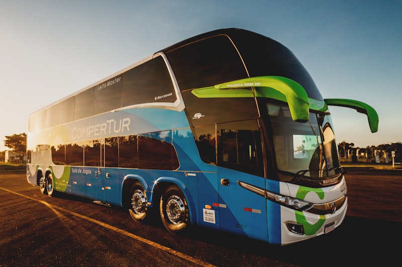 Bus representing the booking platform